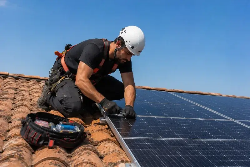 Maintenance et monitoring de panneaux solaires à Montbrun-Lauragais