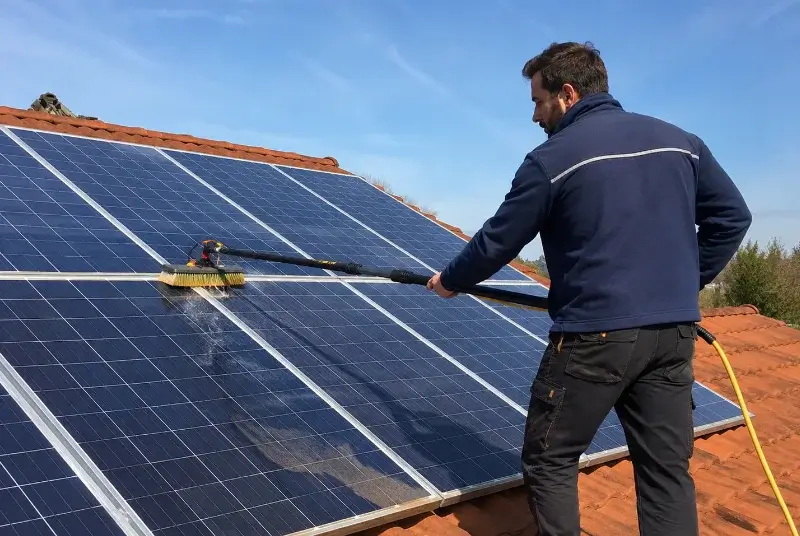 Nettoyage et entretien de panneaux solaires à Montbrun-Lauragais